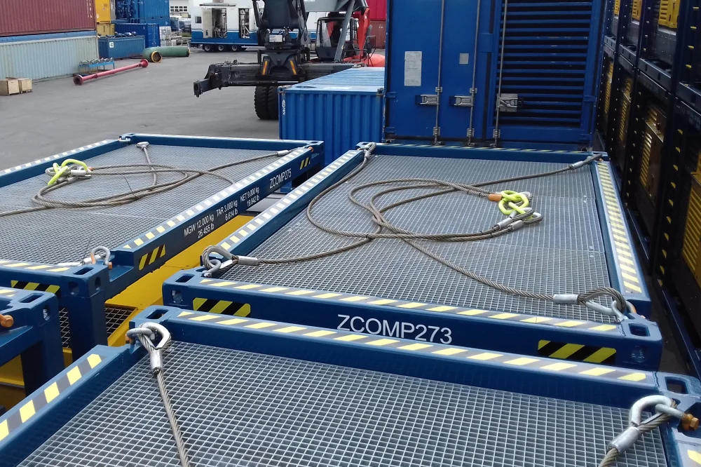 High cubes lifting frames