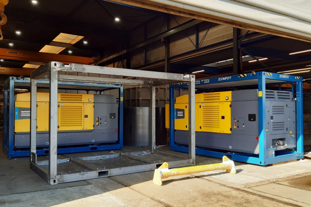 High cube lifting frames