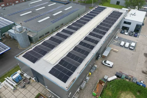 Zonnepaneelinstallatie Equans