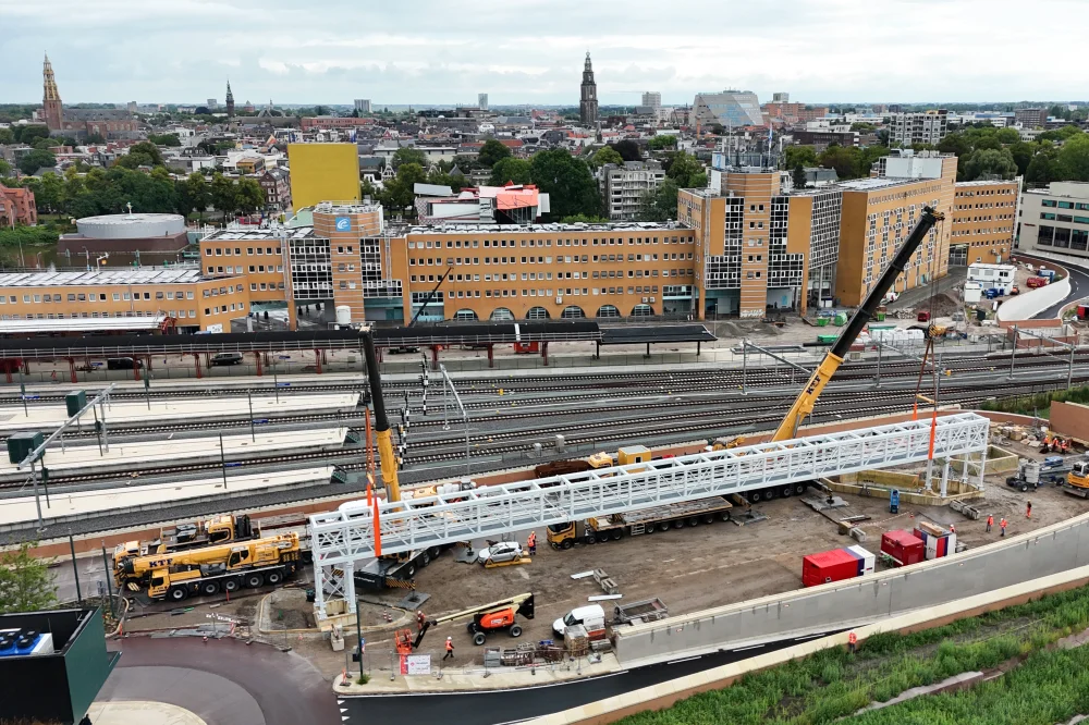 Busportaal laadstation groningen