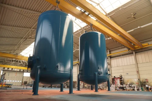 Druckluftspeicher und Solefiltertanks