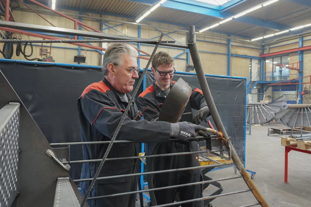 Vakmanschap spiltrappen