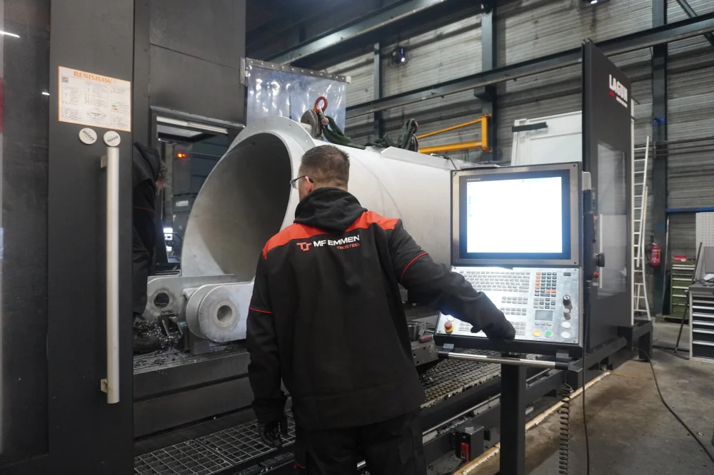 Moderne machinefabriek