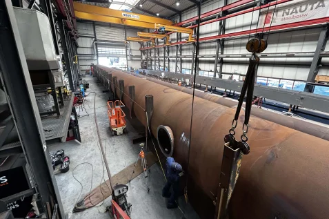 Wellenbrecher Sassevaart, Neue Schleuse Terneuzen