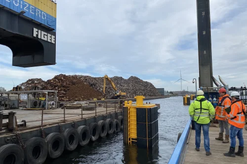 Pile heads, Aziëhaven 
