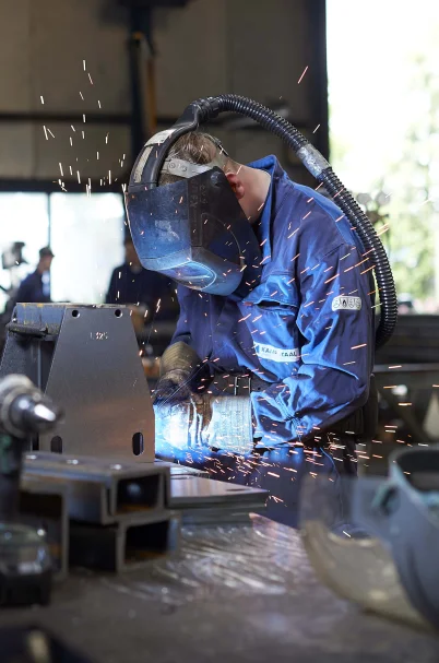Mitarbeiter TruSteel Recycling
